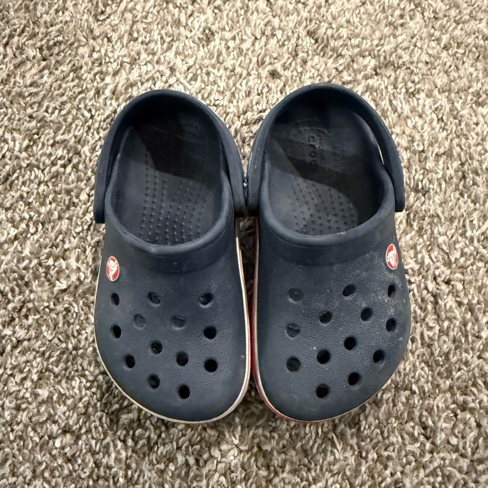 CROCS Kids Dark Blue Water Shoes